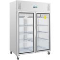 Polar Gastro | 2-deurs koeling | Glazen deuren | 1200 liter | CW198
