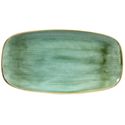 Churchill Stonecast Samphire Green Chefs Ovaal Bord 35.2 X 18.7 cm Pak van 6 - CY101