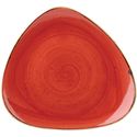 Churchill Stonecast Berry Red Lotus Bord 30.5 cm Pak van 6 - DB065