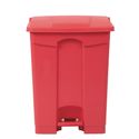 Jantex keuken pedaalemmer rood 65ltr | DC710