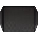 Cambro polypropyleen fastfood dienblad met handvatten zwart 43x30cm | DE314