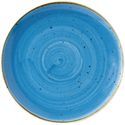 Churchill Stonecast Cornflower Blue Coupe Bord 21.7 cm Pak van 12 - DF766