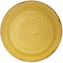Churchill Stonecast Mustard Lotus Evolve Coupe Bord 21.7 cm Pak van 12 - DF786