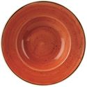 Churchill Stonecast Spiced Orange Kom met Brede Rand Large 27.69 cm Pak van 12 - DF794