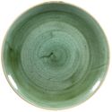 Churchill Stonecast Samphire Green Evolve Coupe Bord 26 cm Pak van 12 - DF995