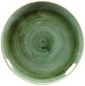 Churchill Stonecast Samphire Green Evolve Coupe Bord 22 cm Pak van 12 - DF996