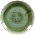 Churchill Stonecast Samphire Green Evolve Coupe Bord 16.5 cm Pak van 12 - DF997