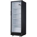 Chefstore.nl Essentials Vrijstaande Displaykoeling Zwart 346L - DG280