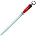 Dick Dickoron ovale slijpstaaf 30,5cm rood | DL335