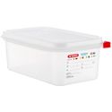 Araven | GN1/4 voedseldoos met deksel | 2,8 liter| DL981
