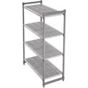 Cambro stelling 183cm hoog 4 schappen - 46cm diep | DM771