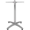 Bolero aluminium tafelonderstel met 4 poten | DN641