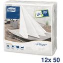 Tork Linstyle dinerservetten 1/4 vouw wit 40cm (600 stuks) | DP180