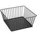 Olympia Wire Voedseldisplay Dienblad Vierkant Zwart 230x230x100mm - DP674