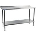 Holmes RVS Wandtafel Met Opstaande Rand 600(D)mm - Holmes DR022