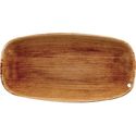 Churchill Stonecast Patina Vintage Copper Chefs Ovaal Bord 29.8 X 15.2 cm Pak van 12 - DR668