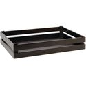 Aps hout Superbox Buffetkrat | Gn 1/1 | Zwart | Dr736