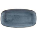 Churchill Stonecast Blueberry Chefs Ovaal Bord 29.8 X 15.3 cm Pak van 12 - DW356