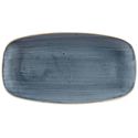 Churchill Stonecast Blueberry Chefs Ovaal Bord 35.2 X 18.7 cm Pak van 6 - DW357