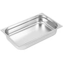 Vogue RVS GN 1/1 bak 100mm | DW434