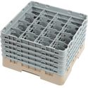 Cambro Camrack vaatwaskorf met 16 compartimenten max. glashoogte 25,7cm | DW552