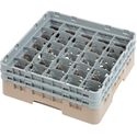 Cambro Camrack vaatwaskorf met 25 compartimenten max. glashoogte 13,3cm | DW555