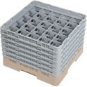Cambro Camrack vaatwaskorf met 25 compartimenten max. glashoogte 29,8cm | DW557