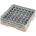 Cambro Camrack vaatwaskorf met 49 compartimenten max. glashoogte 9,2cm | DW561