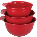 KitchenAid Mengkommen Empire Rood (Set van 3) - DX310