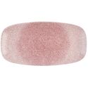 Churchill Super Vitrified Churchill Raku Pink Quartz Chefs Ovaal Bord 35.2 X 18.7 cm Pak van 6 - DX843
