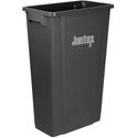 Jantex Smalle Afvalbak Zwart 80ltr - DX966