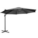 Bolero Venice Heavy Duty Parasol Zwart 3,5m - DZ872