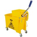 Jantex rolemmer met wringer geel 20ltr | F951
