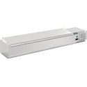 Polar G-serie opzetkoelvitrine met deksel 8x GN 1/4 | FA856