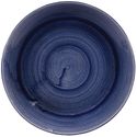 Churchill Stonecast Patina Cobalt Blue Evolve Coupe Bord 26 cm Pak van 12 - FC168