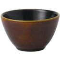Churchill Super Vitrified Nourish Cinnamon Brown Two Tone Schalen 102mm (Pak van 12) - FD820