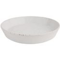 Olympia Cavolo Witte Gespikkelde Platte Ronde Kom - 220 mm (doos 4) - FD901