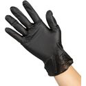 Hygiplas Vinyl Zwart Poedervrije Handschoen L Verpakking 100 - FJ748-L