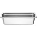 Vogue Roestvast Stalen Gastronorm 2/4 Bak 150mm - FU264