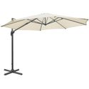 Bolero Venice Heavy Duty Parasol Crème 3 5m - FU507