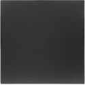 Bolero Mat Zwart Vierkant Buitentafelblad 700mm - FU530