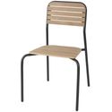 Bolero Santorini Tuinstoelen met Houteffect (4 Stuks) - FU537