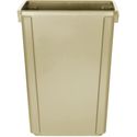 Jantex Smalle Afvalbak Beige 60ltr - FX149