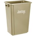 Jantex Smalle Afvalbak Beige 60ltr - FX149