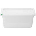FZ093 Hygiplas Click PP GN-bak 1/3 met deksel & 7 kleurclips 150 mm 5,3 Liter (set van 4)