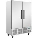 RVS Horeca Vriezer, 70cm diep, 2-deurs, Slimline, 960 liter, Polar GD880