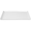 Platte melamine schaal wit GN1/1 | GF074
