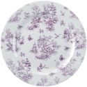 Churchill Toile Cranberry Bord 30.5 cm Pak van 6 - GF308