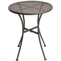 Bolero ronde stalen bistro tafel grijs 60cm | GG703
