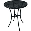 Bolero ronde stalen bistro tafel zwart 60cm | GG705